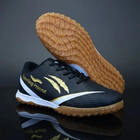 Chuteira Society Campo Sintético Sporting Hound Masculina Futebol Adulto  Profissional Confortável Grama Sintética