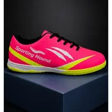 Chuteira Futsal Original Costurada Salão Masculina e Feminina Sporting Hound Adulto Infantil Tênis de Jogar Bola Escola