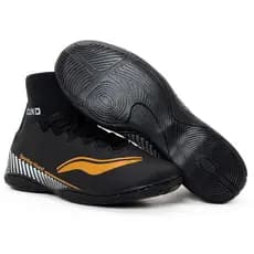 Chuteira Futsal Salão Botinha Quadra Cano Médio Solado Costurado Antiderrapante chuteira futsal adulto, chuteira indoor