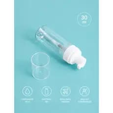Frasco pump espumador para higiene facial - 30ml