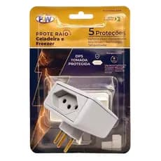 Protetor De Geladeira Freezer Quedas De Energia Raios 127v / 220v 10A