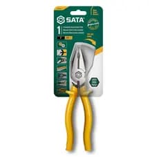 Alicate Profissional Eletricista Isolado 1000V Universal 8"  Amarelo - Sata / Belzer