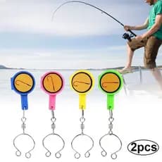2 Peças ,Ferramenta De Amarração De Nó De Pesca , Máquina De Amarrar Linha , Portátil Gancho , Acessórios De