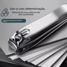 Cortador de unhas Diagonal com cabo longo, Material de aço inoxidável, adequado para unhas internas, Design de abertura