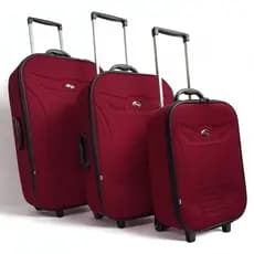 Conjunto mala de viagem - bordo média grande - Kit 3 Malas resistente de rodinha Grotaferrata