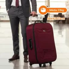 Mala de viagem média 23Kg M - Forrada Grotaferrata
