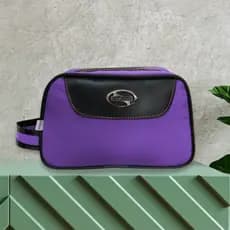 Necessaire feminino organizador de viagem bolsa de mão Grotaferrata