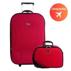 Conjunto mala média 23kg + frasqueira de viagem kit despacho