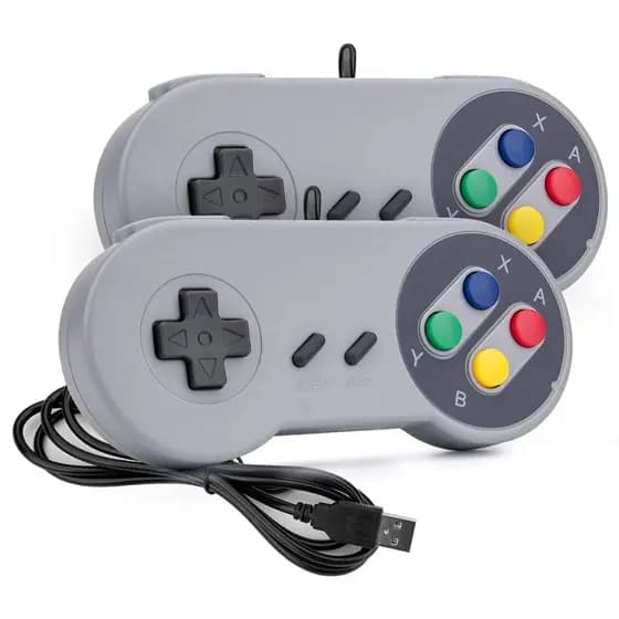 Controle USB Joystick Pc Notebook Computador Estilo Ps2 Com Fio Manete USB