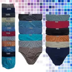 Cueca Masculina Adulto 100% Algodão Kit 10x Unid. Super Qualidade De Tecido Confortável e Respirável