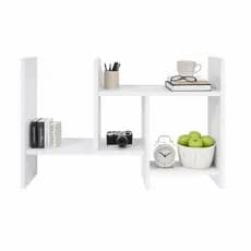 Nicho Organizador Ajustável de Mesa Quarto Escritório Livro Funkos Prateleira Para Livros Home .....