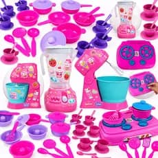 Kit coleção 26 Brinquedos de casinha Cozinha Infantil Comidinha Eletrodomesticos Menina Menino