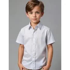 Camisa Social Infantil Menino Manga Curta e Manga Longa Premium Roupa Social - ENVIO IMEDIATO !!!