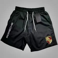 Bermuda Mauricinho tactel.- PORSCHE 01-  Acade, treino, crosmia,corrida sfit