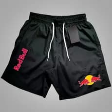 Bermuda Mauricinho tactel.- REDBULL 02 -  Acade, treino, crosmia,corrida sfit