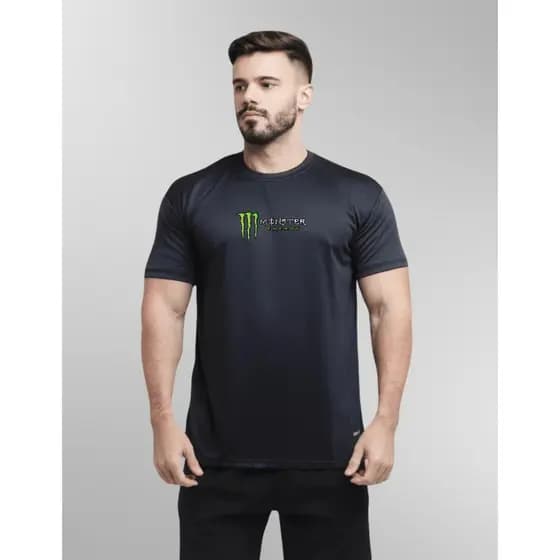 Camisa Dry Fit  Masculina - MONS 01 - Corrida, Academia CrossFit, Ideal Para Treinos Intensos