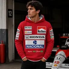 Moletom Full 3D Print Blusa Corrida Racing Estampa F1 Estilo Urbano Streetwear