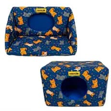 Cama Túnel para Gatos Pequena Estampada Unidade
