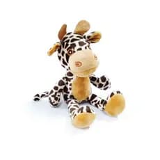 Brinquedo Pelúcia para Cachorros Dona Girafa J1085 África Pet Unidade