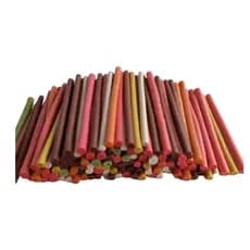Petisco para Cachorros Flex Palito 8/5 Fino Color Embalagem de 500g Unidade