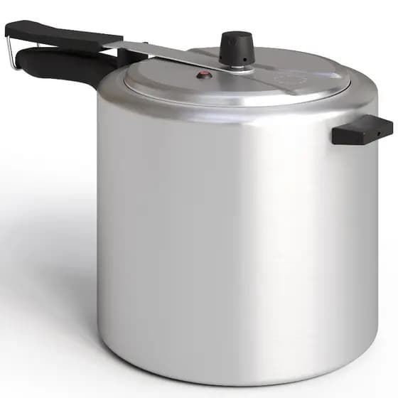Panela Pressão 7 Litros Alumínio Reforçado Grande Cozinha Fogão Alta Pressão Resistente Durável