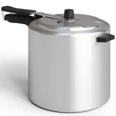 Panela Pressão 7 Litros Alumínio Reforçado Grande Cozinha Fogão Alta Pressão Resistente Durável