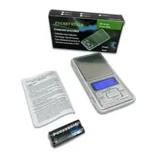 Mini Balança Digital De Alta Precisão De Bolso 0,1g Até 500g