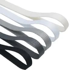 5 pares Cadarço  0,70m 70cm infantil  premium Achatado Branco Preto Tenis  poliester