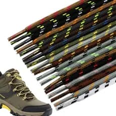 1 par Cadarço 1,50m 150cm preimum adventure bota hiking work boot combat boots cotrunos moc toe