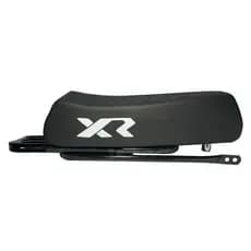 Banco Xr Caloi Mobilete Garupa Bagageiro Rabetinha Articulado Para Bicicleta 24/26 e Motorizada