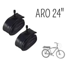 Câmaras De Ar Bike Pneu  Aro  24X1.75