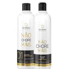 KIT NÃO CHORE MAIS 350ML BORABELLA ALISAMENTO PROFISSIONAL + DAY USE SACHÊ 20G