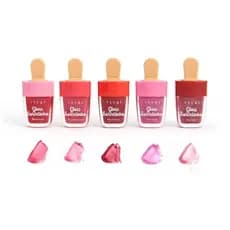 Gloss Sorvetinho Vivai Make Lábios UNIDADE Maquiagem para lábios Sabores Cereja, Morango, Melancia, Framboesa e Chiclet