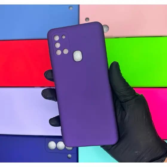 Capa Capinha Silicone Samsung Galaxy A21s Aveludada