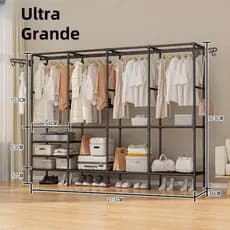 Rack De Roupas Duplo/Triplo/Quádruplo , Conceito Aberto , Organizador , Guarda-Roupa Moderno