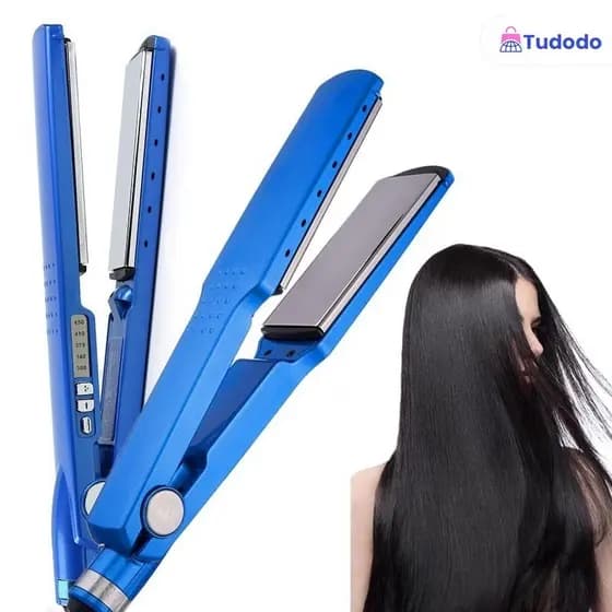 Prancha Alisadora Titanium Bivolt 110V 220V para Cabelos Profissionais