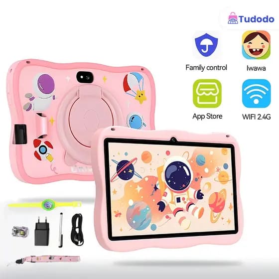 Tablet Infantil Resistente Astronauta 2030/Amyio: Ideal para Crianças Exploradoras