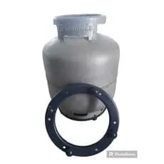 1 UND Suporte de Botijão a Gás Plástico Preto/ Suporte para Vaso