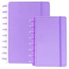 Kit Caderno De Discos Inteligente B5 A5 Capa Dura Original Mágico Diário Feminino Neon 2 Uni.