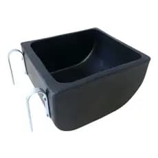 Comedouro 10 Litros Cocho Saleiro com Suporte para Animais