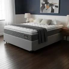 Cama Box com Colchão de Espuma D45 Pillow Top Fort Comfort Casal 138cm