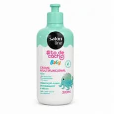 Creme Multifuncional Baby Salon Line #TodeCacho Infantil Hidratação Desembaraço 300ml