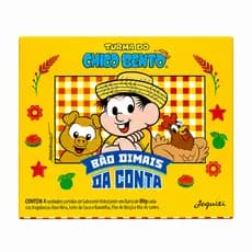 Kit Sabonetes Jequiti Turma do Chico Bento 4x80g Hidratante Presente Original Bão Dimais da Conta