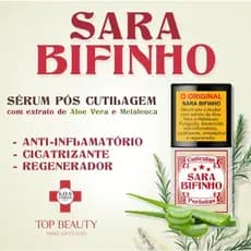 Sérum De Unhas Sara Bifinho Pós Cutículas com Aloe Vera com Cicatrizante