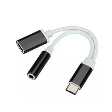 ADAPTADOR PARA FONE E CARREGADOR TIPO C