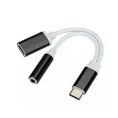 ADAPTADOR PARA FONE E CARREGADOR TIPO C