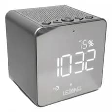 RADIO RELOGIO DIGITAL COM CAIXA DE SOM LELONG