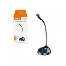 MICROFONE DE MESA PESCOÇO DE GANSO USB LELONG