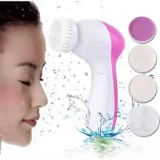 Escova Facial Elétrica Esfoliante limpeza Massageadora 5/1 Portátil -RS63