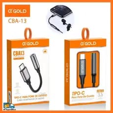 Cabo Adaptador De Fone De Ouvido Tipo-C/iPhone Para P2 P3 3.5mm Para Xiaomi, Samsung, Motorola, iPhone